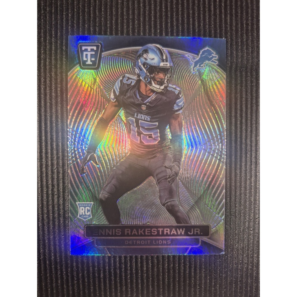 2024 Totally Certified Rookies Ennis Rakestraw Jr. #124 Mirror & Platinum Mirror - Picture 4 of 5